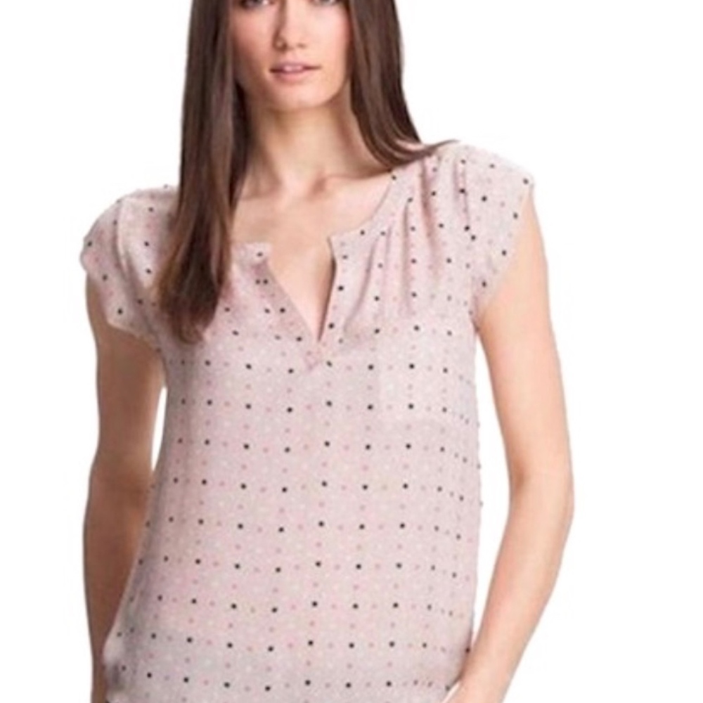 Joie Ryanna Dusty Pink Sand Blouse - Style J202-24